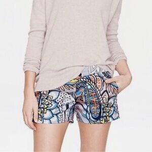 J. Crew Moonglow Paisley Chino Shorts, 6